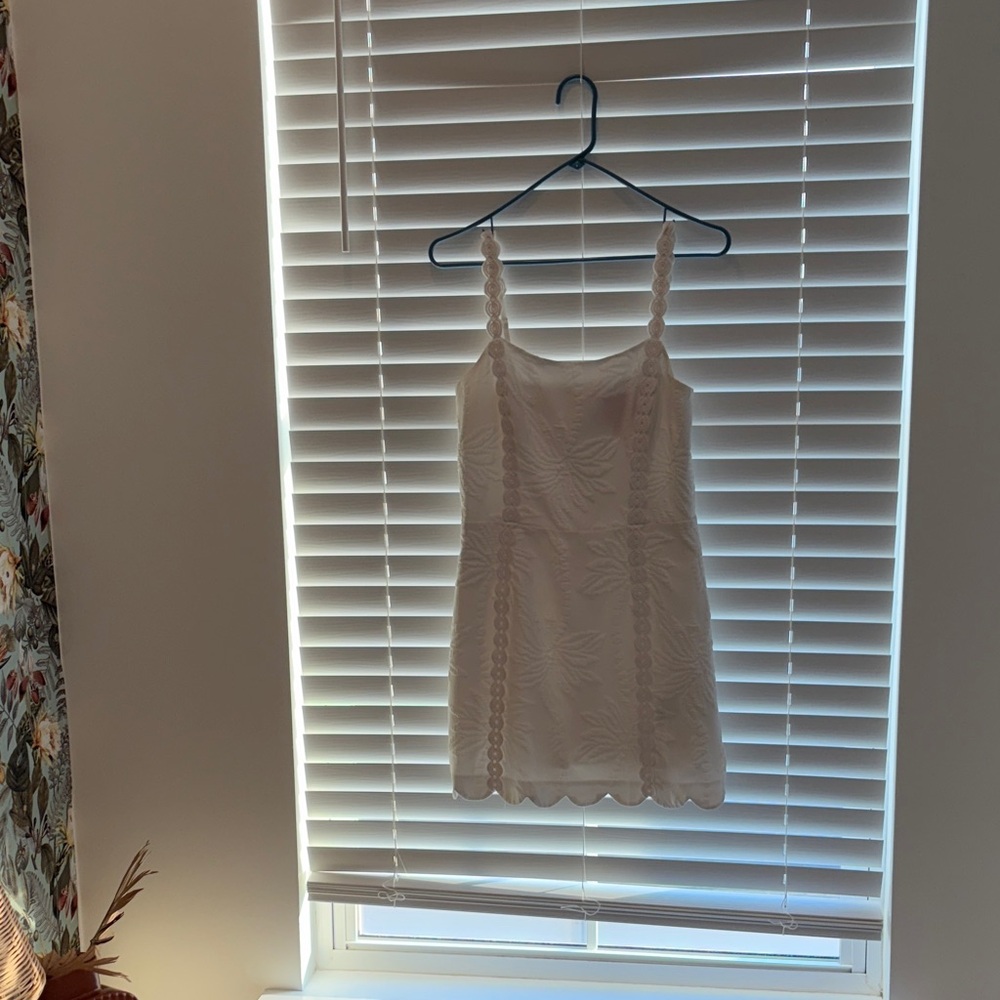 Lilly Pulitzer White Textured Dress
